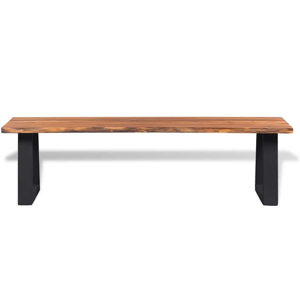 Klupa od masivnog bagremovog drva 145 cm
