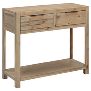 Konzolni stol 82 x 33 x 73 cm od masivnog bagremovog drva