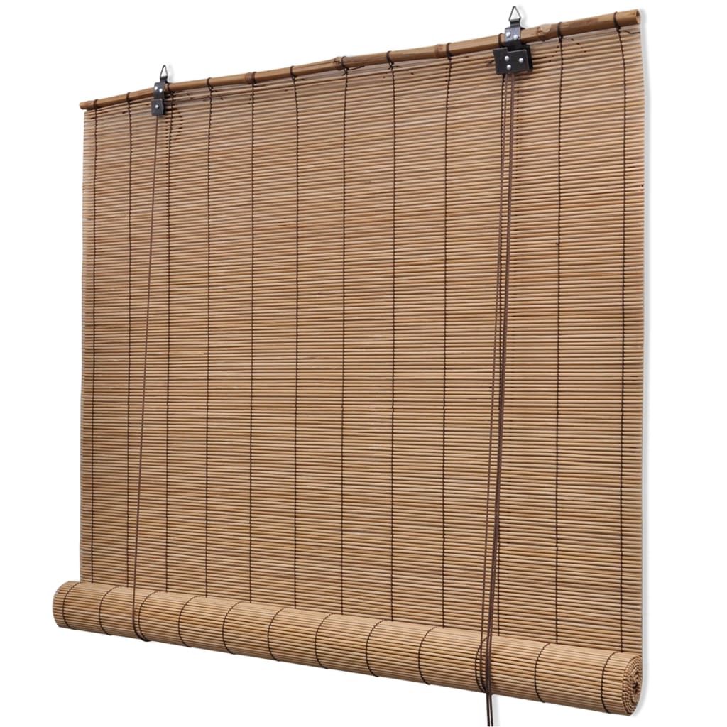 Roleta od bambusa 80 x 220 cm smeđa