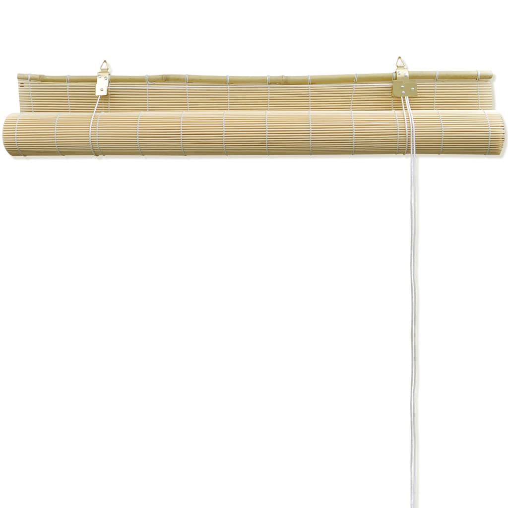 Roleta od bambusa 150 x 160 cm prirodna boja