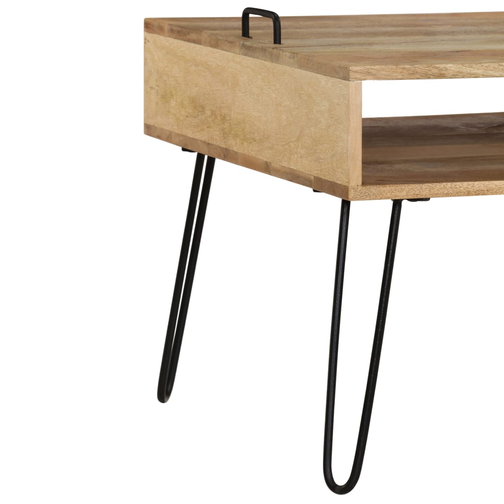 TV stalak od masivnog drva manga 110 x 35 x 45 cm