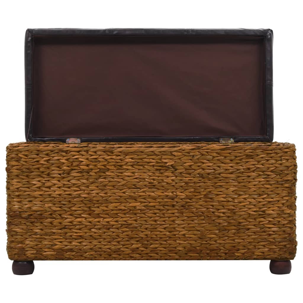 Dvodijelni set klupa od morske trave smeđi