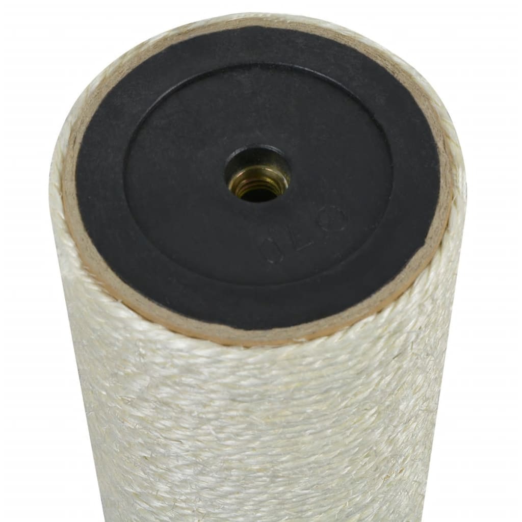 Grebalica za mačke 8 x 20 cm 10 mm bež