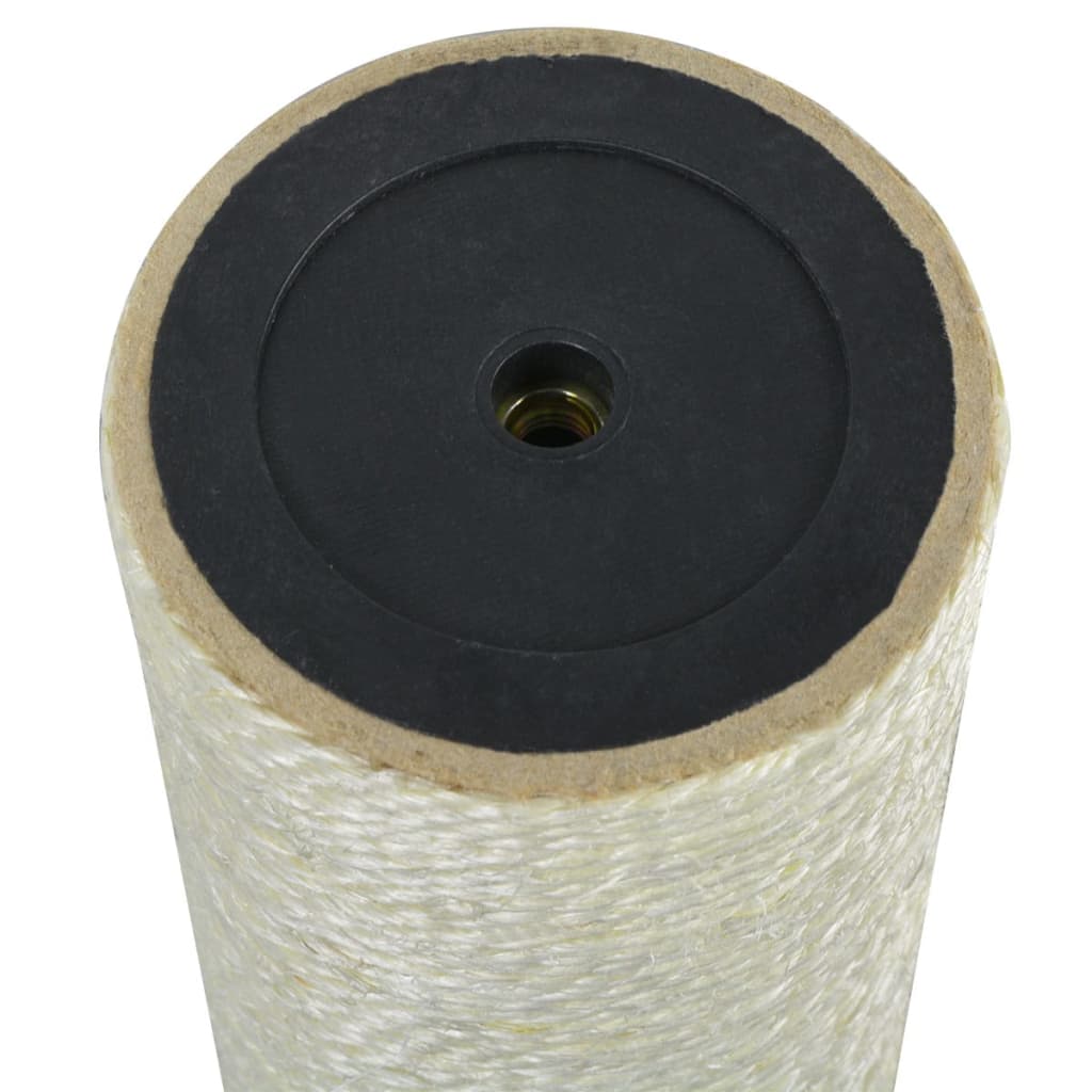 Grebalica za mačke 8 x 40 cm 8 mm bež