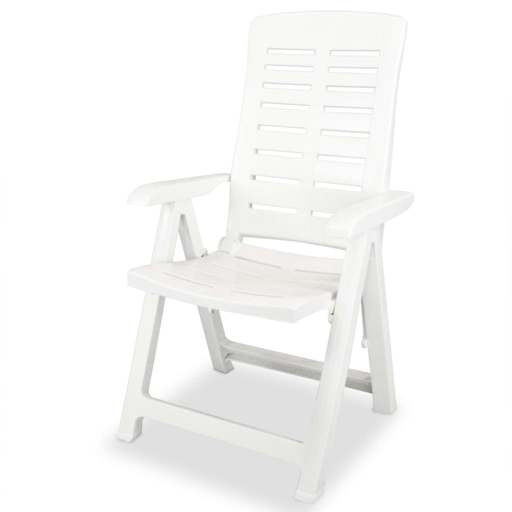 3-dijelni bistro set od plastike bijeli