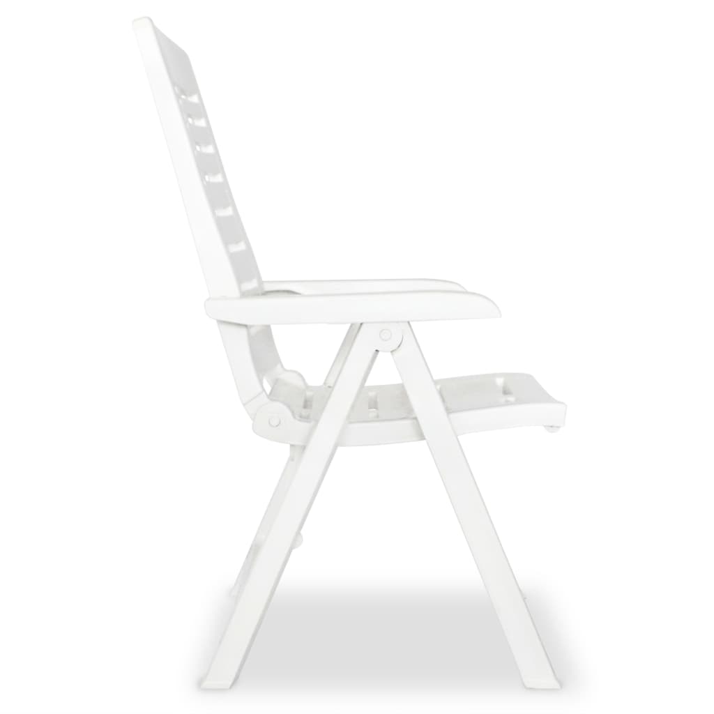 3-dijelni bistro set od plastike bijeli