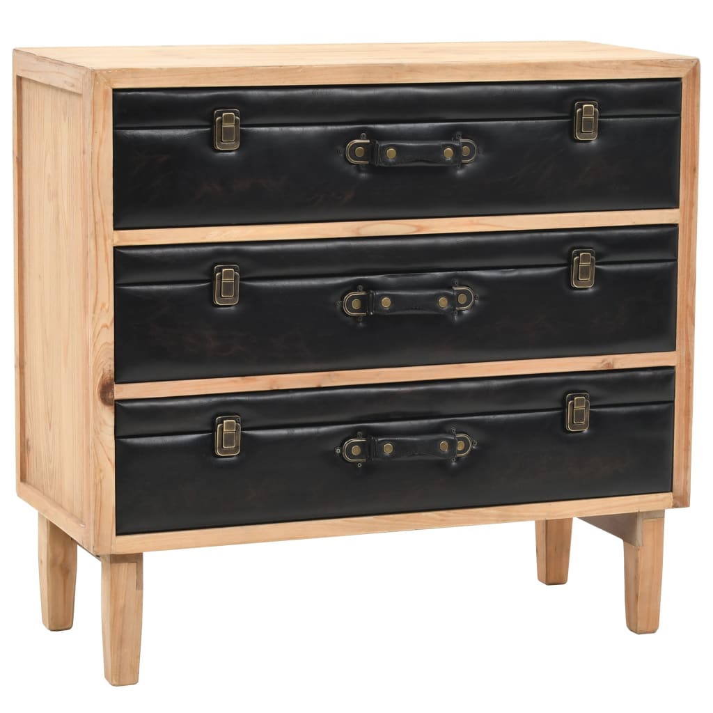 Ladičar od masivne jelovine 80 x 36 x 75 cm