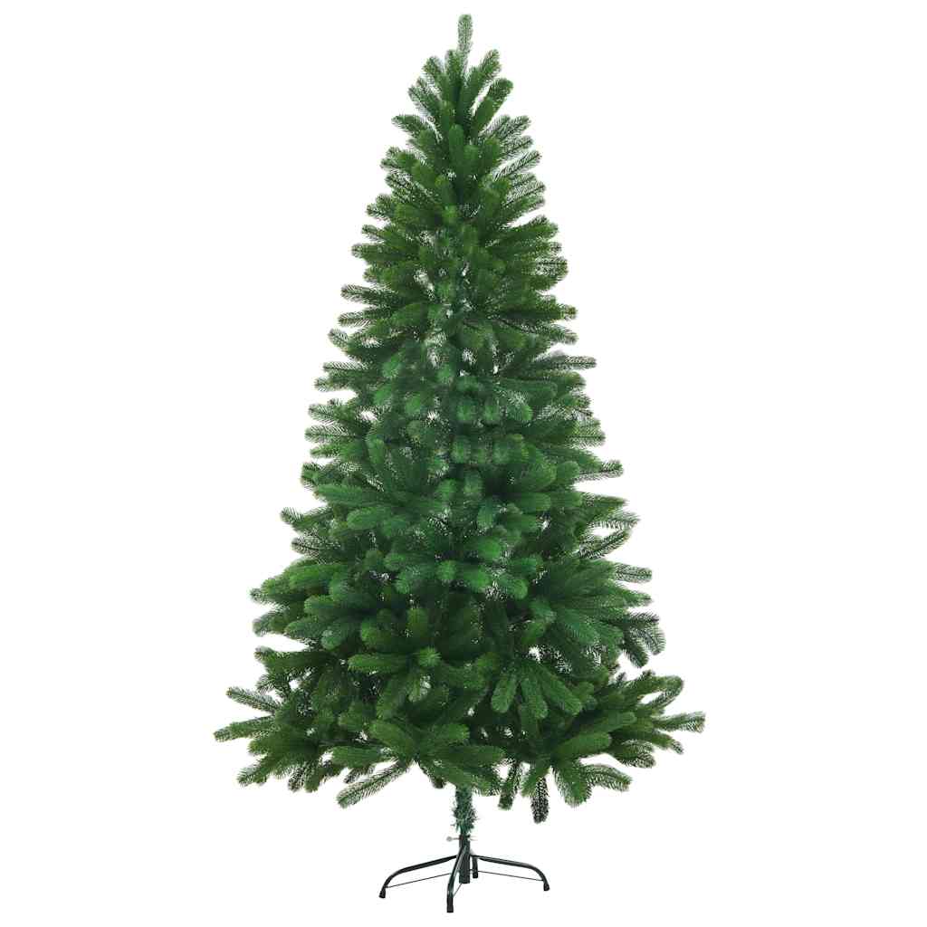 Umjetno božićno drvce s realističnim iglicama 150 cm zeleno