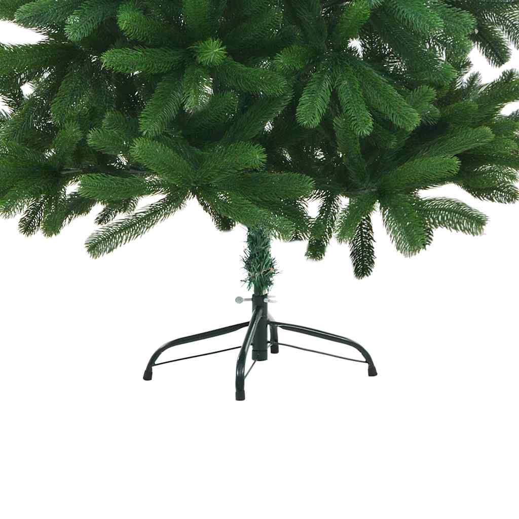 Umjetno božićno drvce s realističnim iglicama 150 cm zeleno