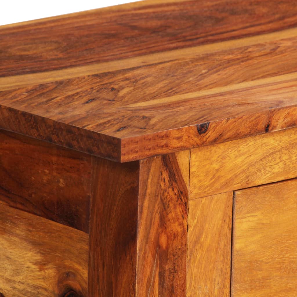 Komoda s 3 ladice 110 x 30 x 80 cm od masivnog drva