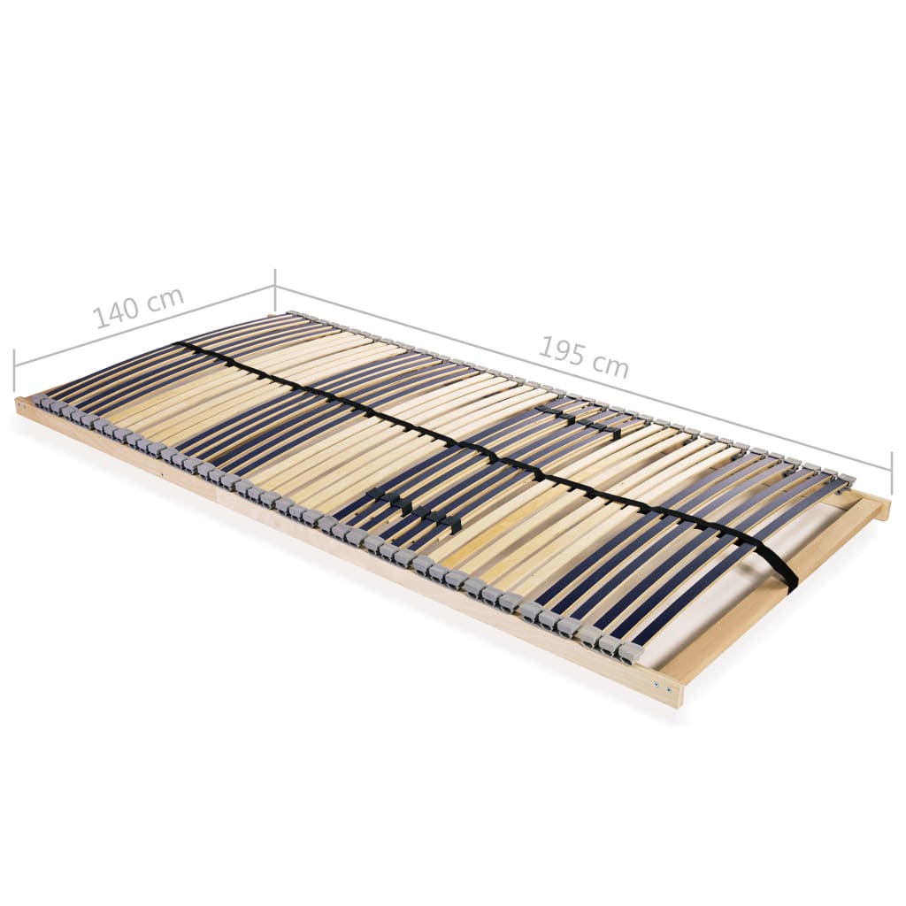 Podnica za krevet s 42 letvice i 7 zona 140 x 200 cm