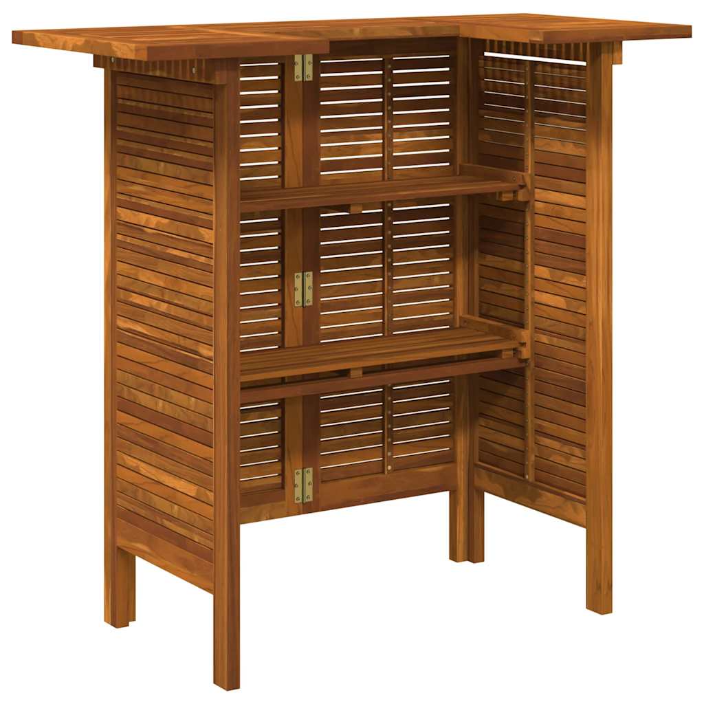 Barski stol od masivnog bagremovog drva 110 x 50 x 105 cm