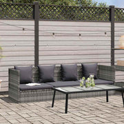 Vrtni ležaj sivi 200 x x 60 cm od poliratana