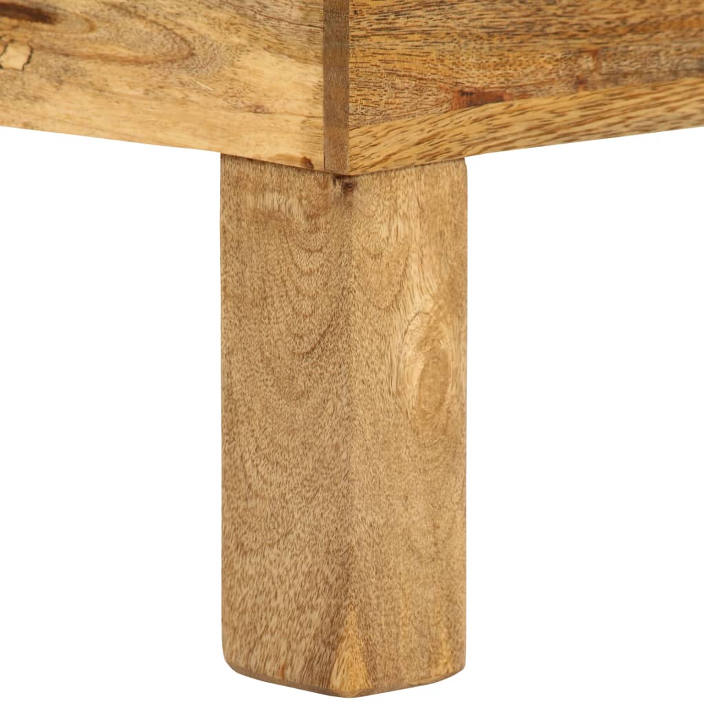 Stolić za kavu od masivnog drva manga 110 x 55 x 35 cm