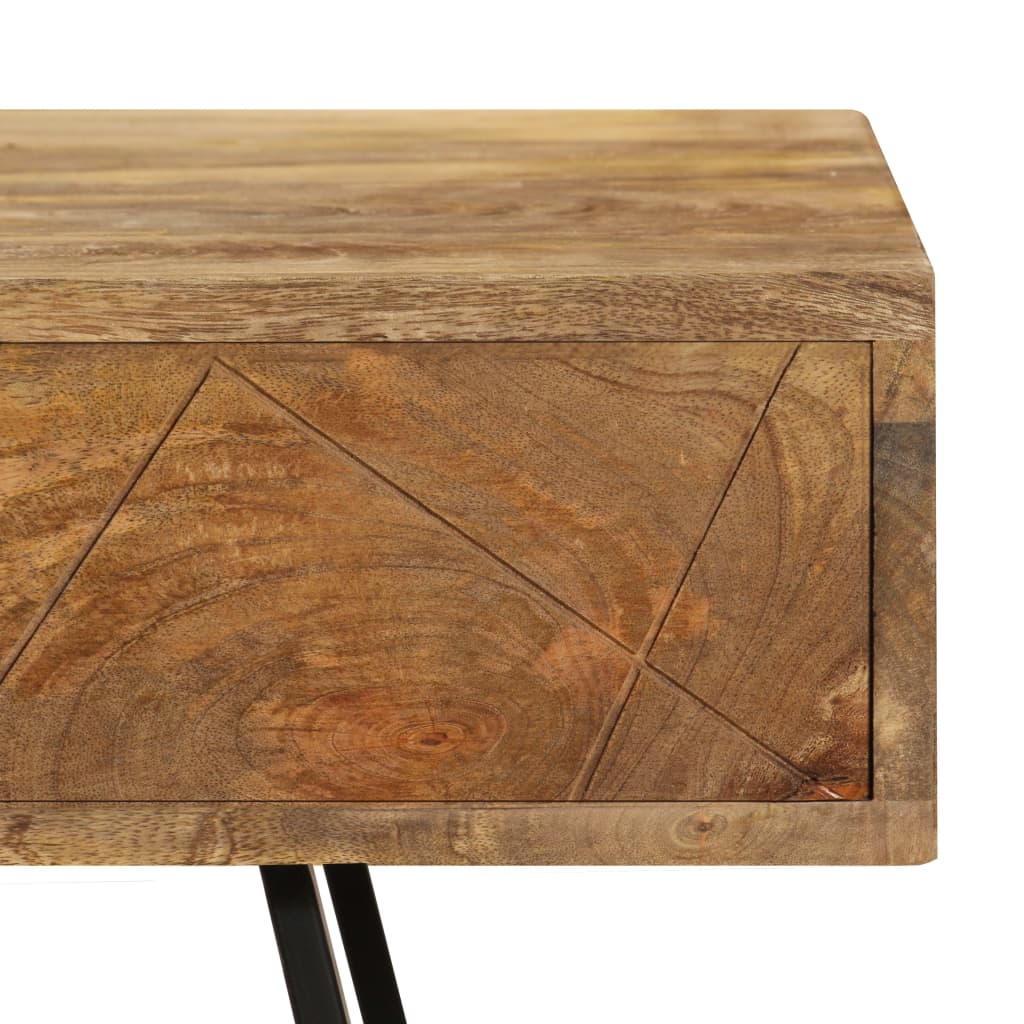 Pisaći stol s ladicama od masivnog drva manga 110 x 50 x 76 cm