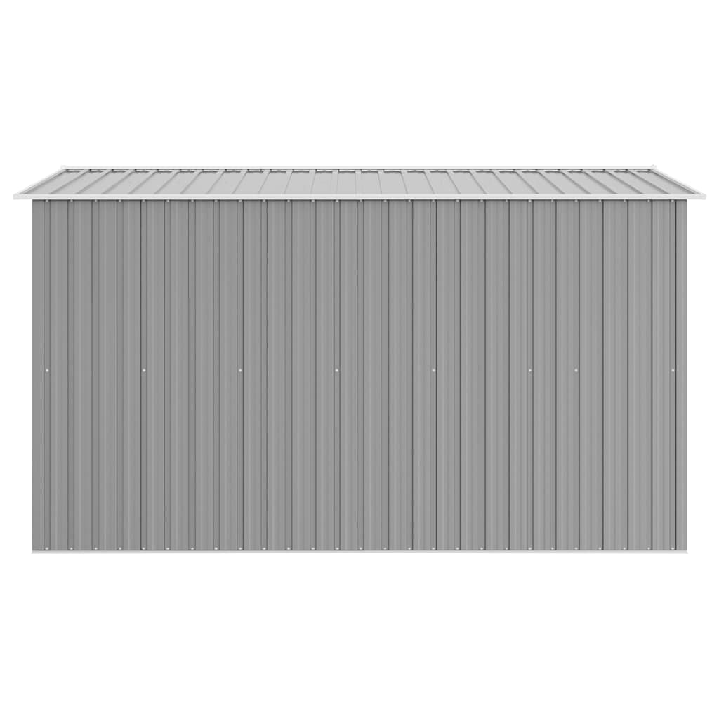 Vrtno spremište 257 x 298 x 178 cm metalno sivo