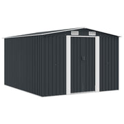 Vrtno spremište 257 x 298 x 178 cm metalno antracit
