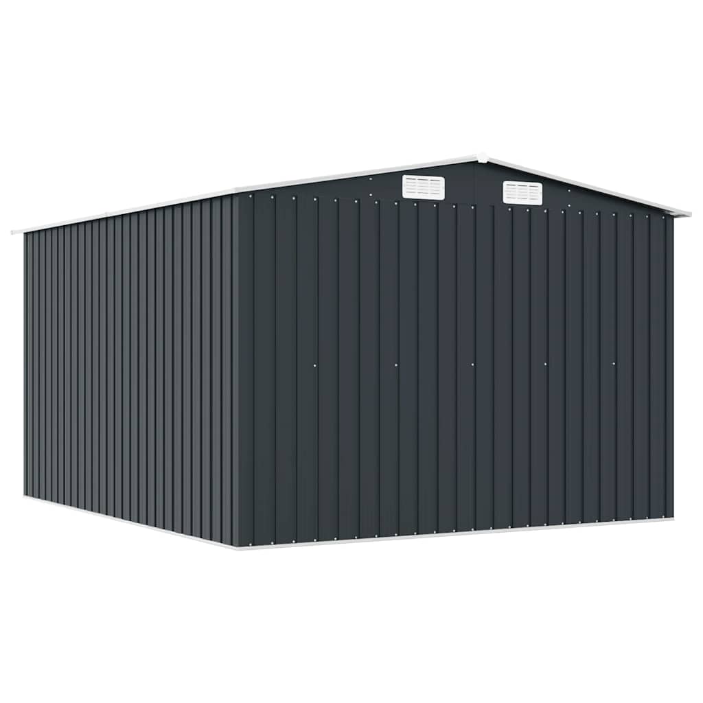 Vrtno spremište 257 x 298 x 178 cm metalno antracit