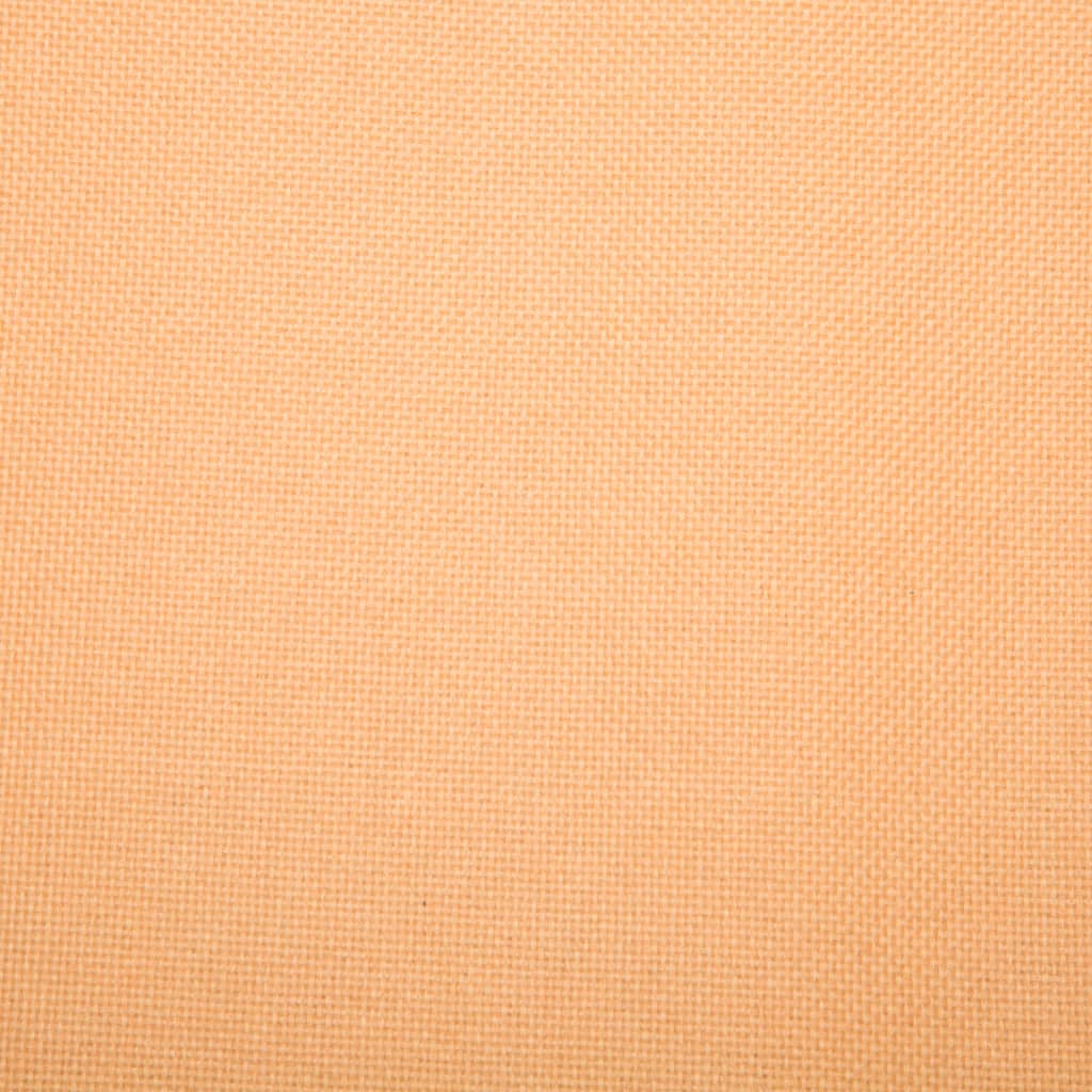 Kutna garnitura presvučena tkaninom 171,5x138x81,5cm narančasta