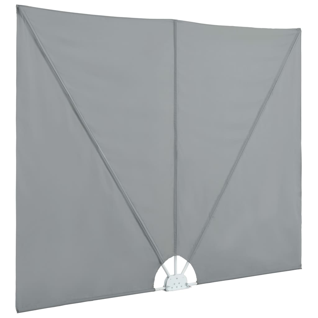 Sklopiva bočna tenda siva 300 x 200 cm