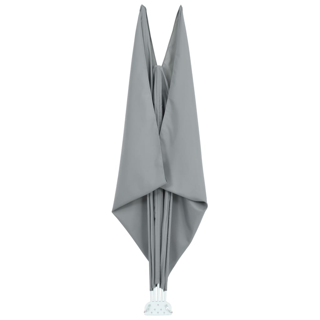 Sklopiva bočna tenda siva 300 x 200 cm