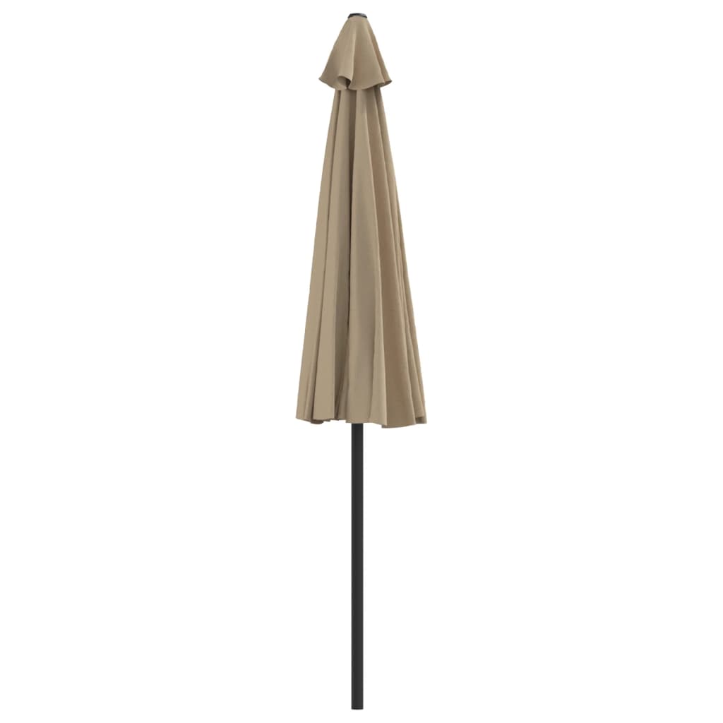 Balkonski suncobran s aluminijskom šipkom 270 x 144 cm bež