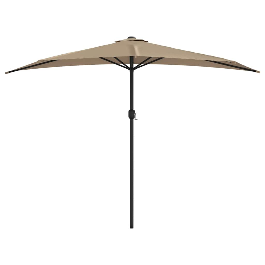 Balkonski suncobran s aluminijskom šipkom 300 x 155 cm bež