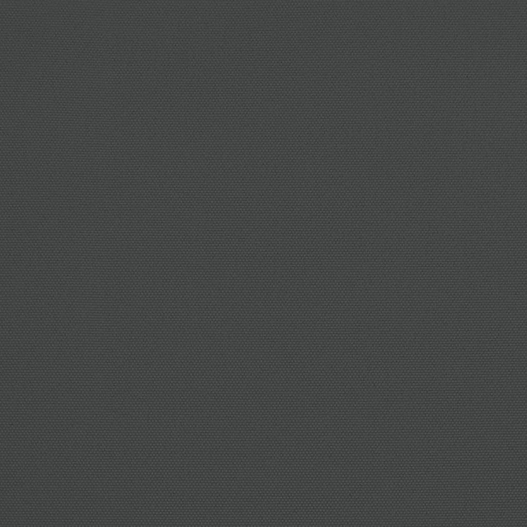 Konzolni vrtni suncobran LED s metalnim stupom 350 cm antracit