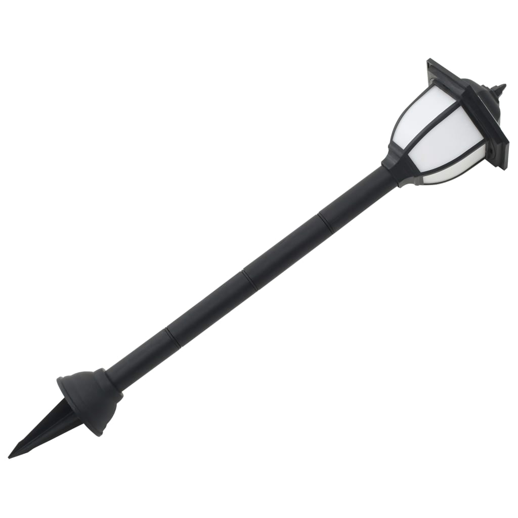 Vanjske solarne svjetiljke 3 kom LED crne