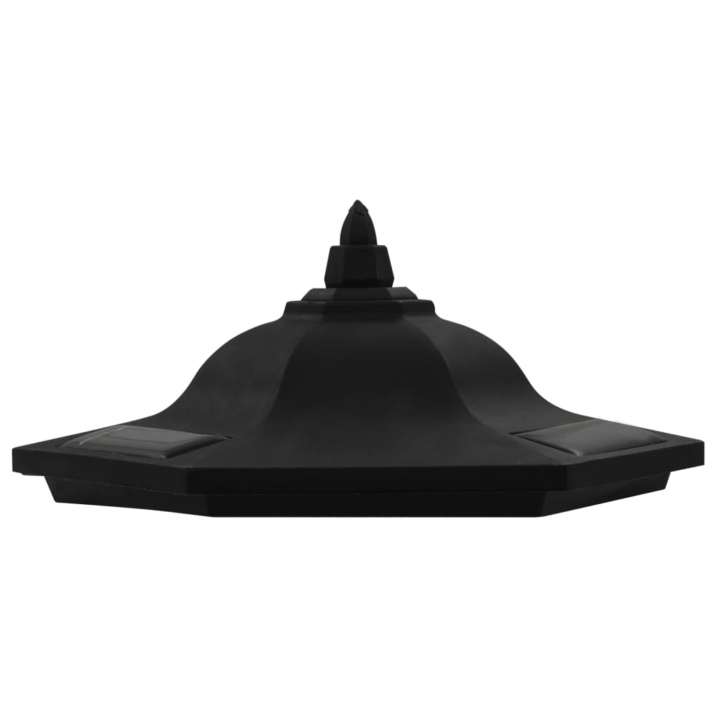 Vanjske solarne svjetiljke 3 kom LED crne