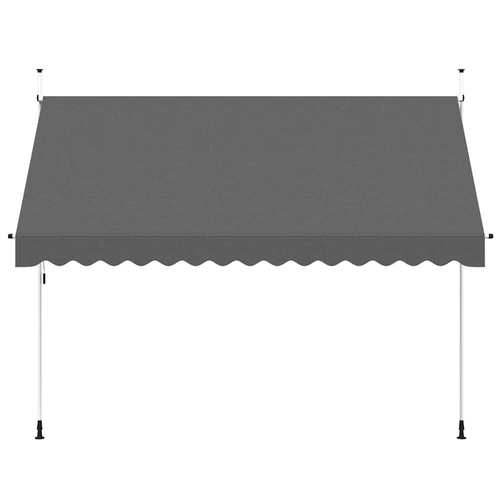 Tenda na ručno uvlačenje 350 cm antracit