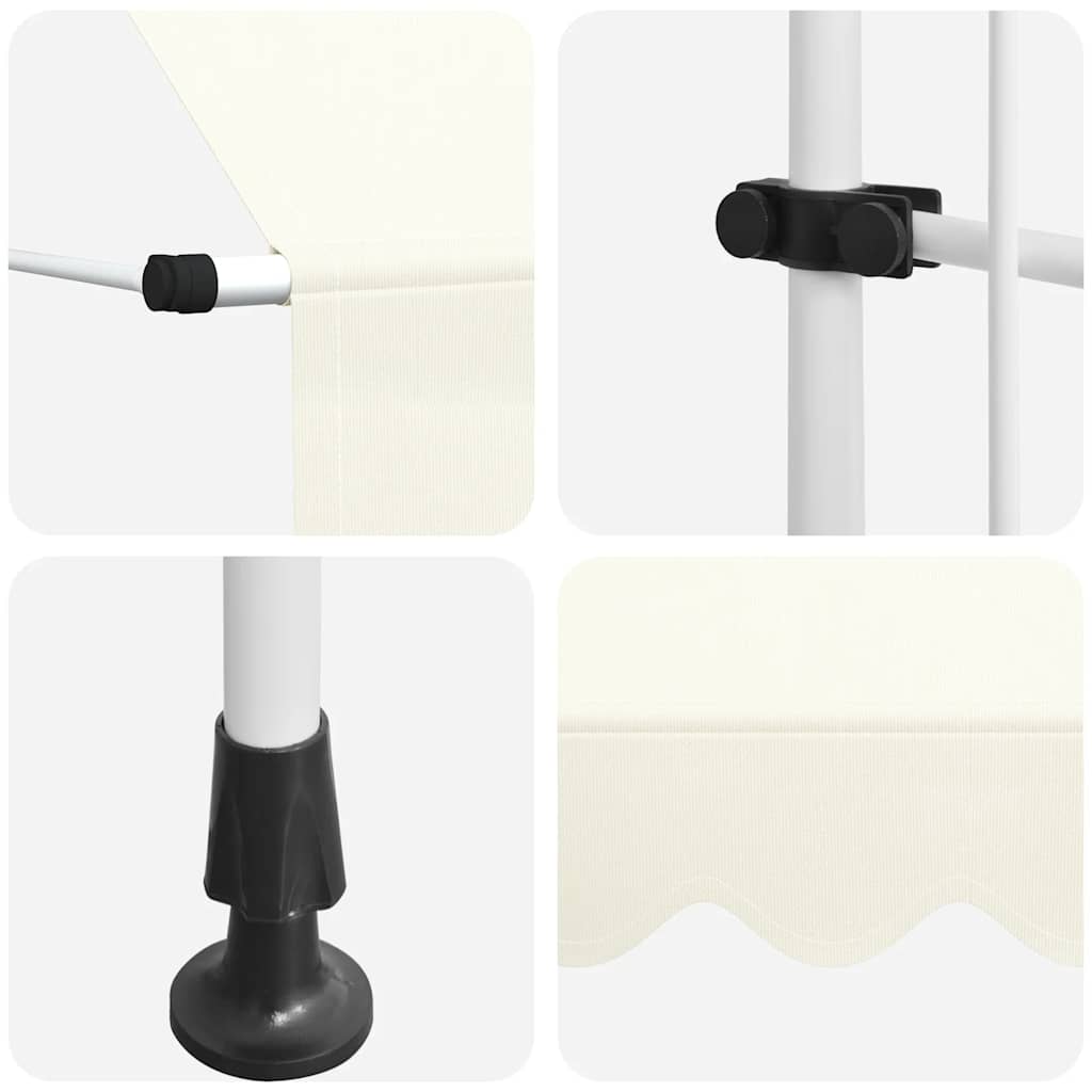 Tenda na ručno uvlačenje 200 cm krem