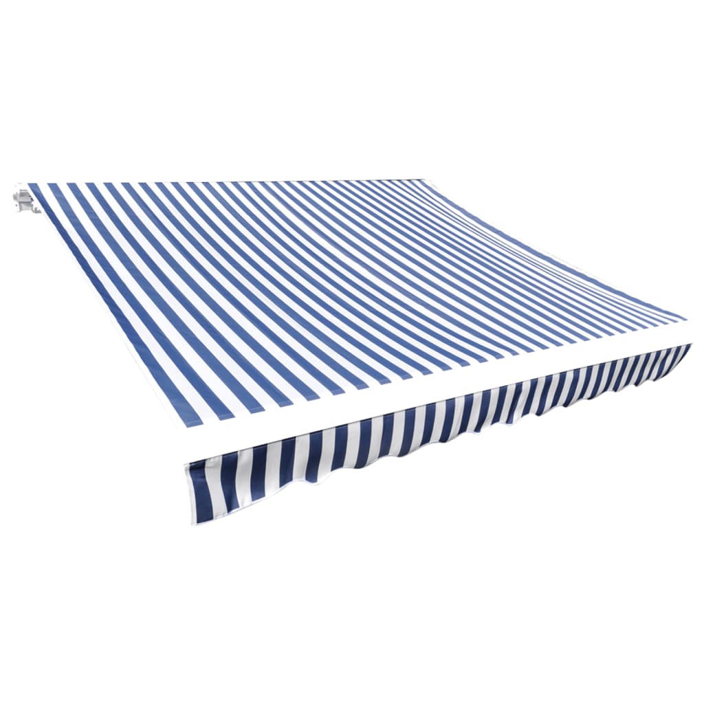 Platno za tendu plavo-bijelo 5 x 3 m