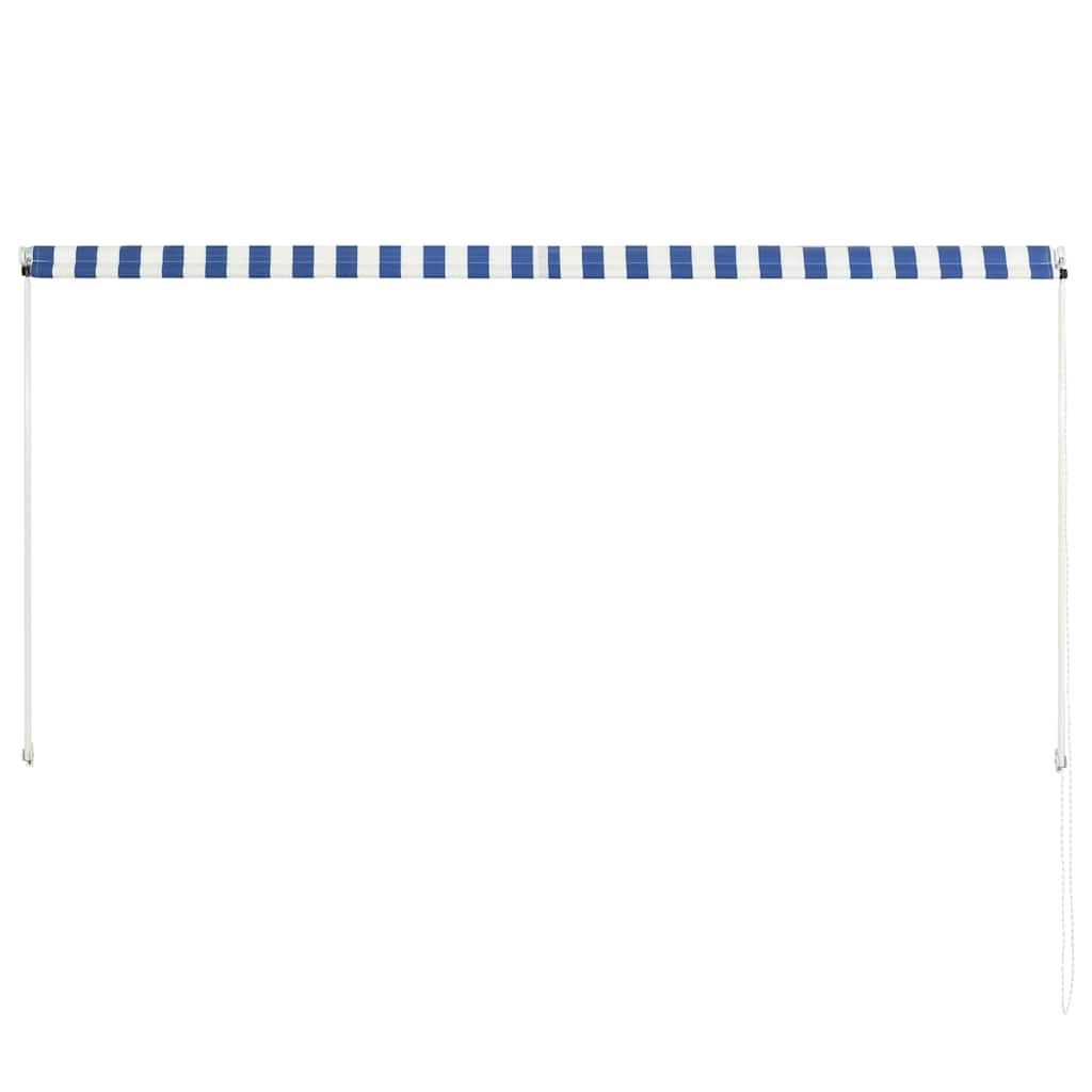 Tenda na uvlačenje 250 x 150 cm plavo-bijela