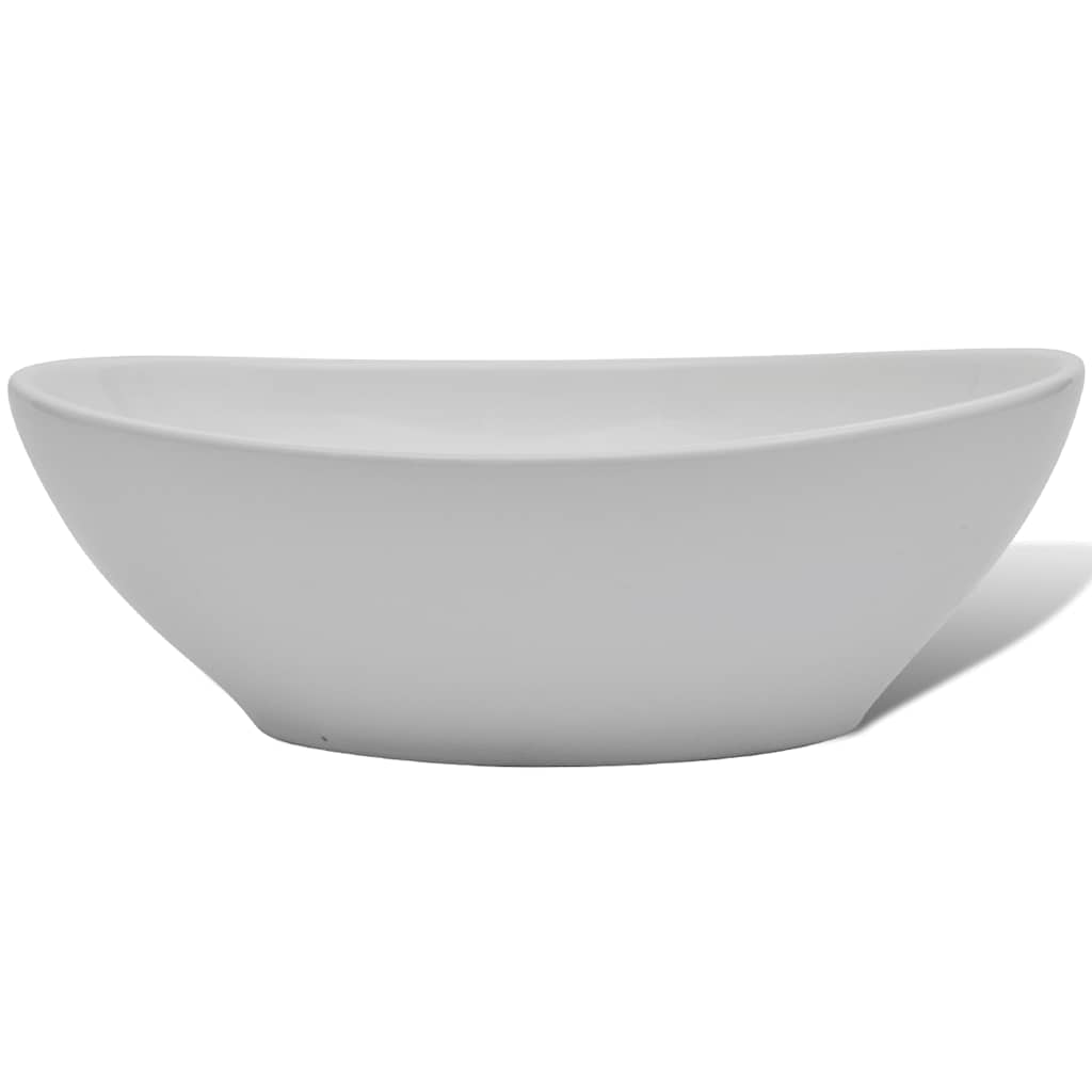 Keramički Umivaonik 40x33 cm Ovalni Bijeli