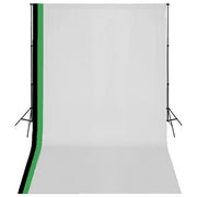 Fotografska oprema s 3 pozadine i podesivim okvirom 3 x 5 m