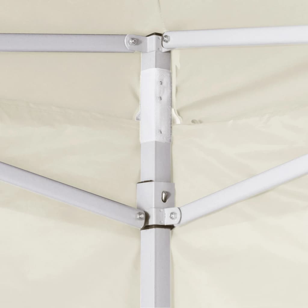 Sklopivi šator s 2 zida 291x291x315 cm krem