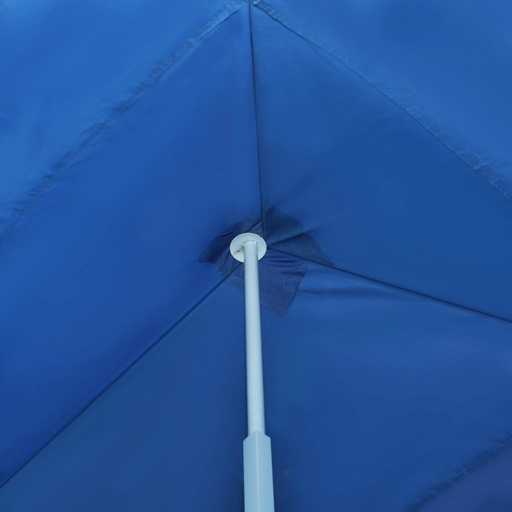 Sklopivi šator za zabave s 8 bočnih zidova 870x291x315 cm plavi