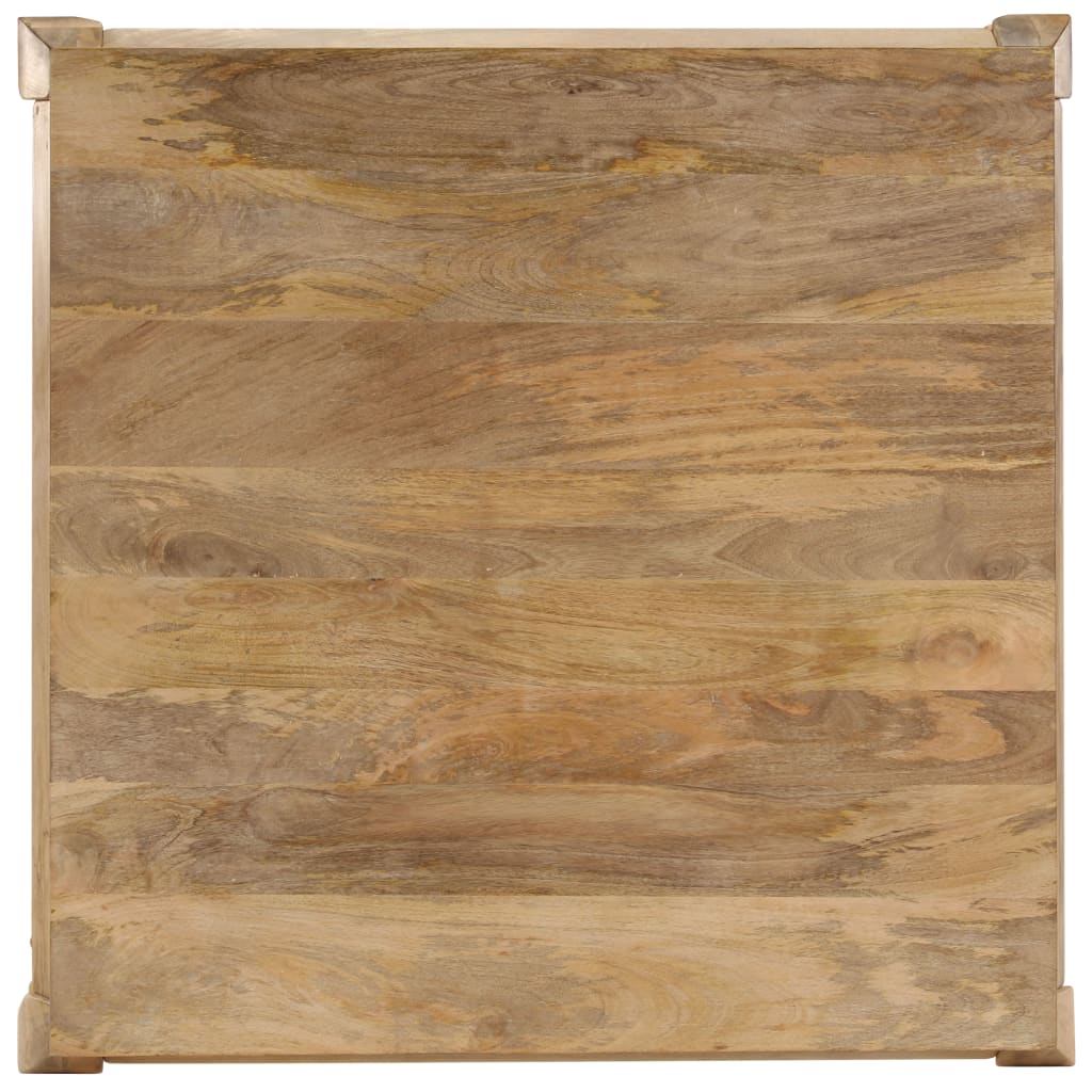 Stolić za kavu 80 x 80 x 40 cm od masivnog drva manga
