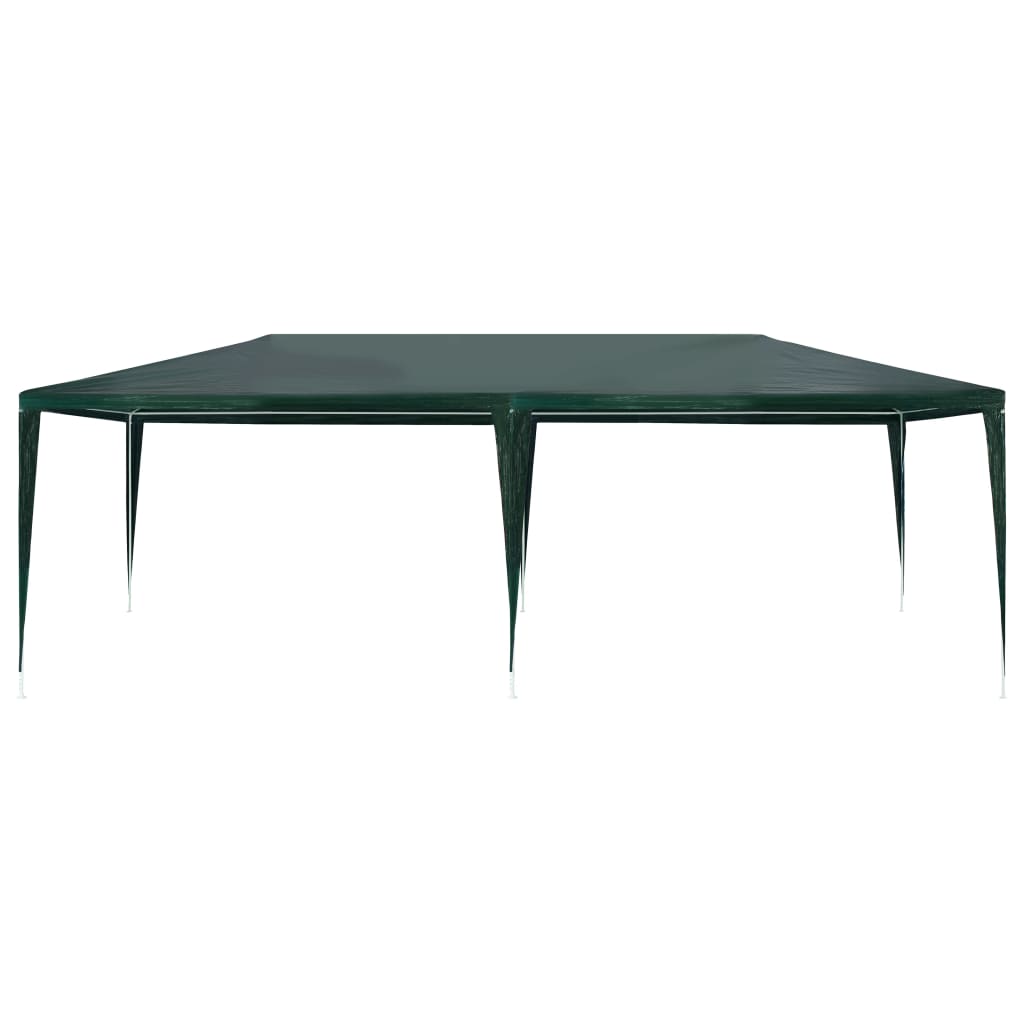 Šator za zabave 3 x 6 m PE zeleni