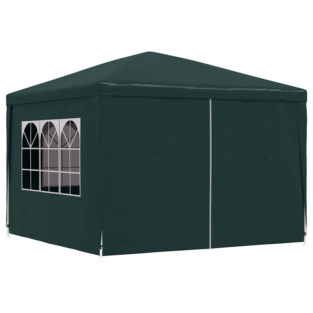 Šator za zabave 3 x 3 m zeleni