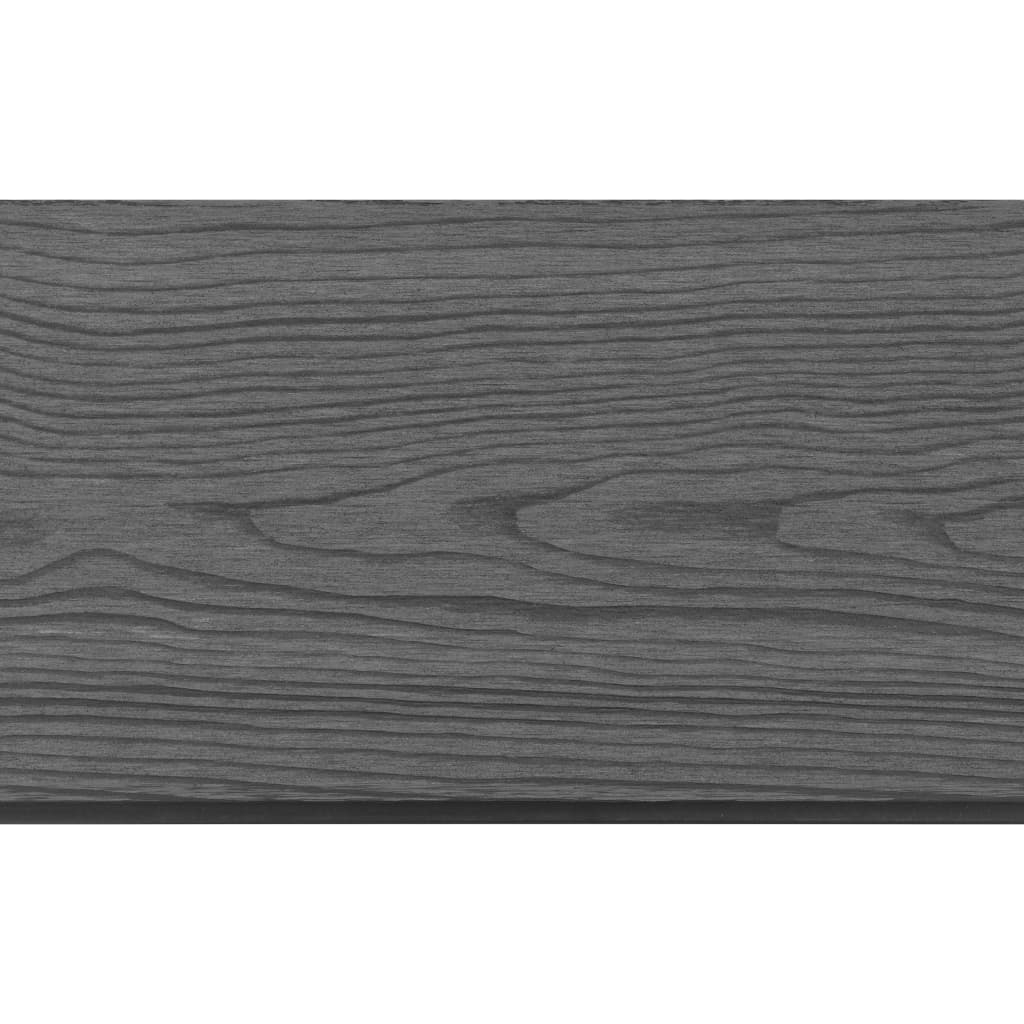 Zamjenske daske za ogradu 9 kom WPC 170 cm sive