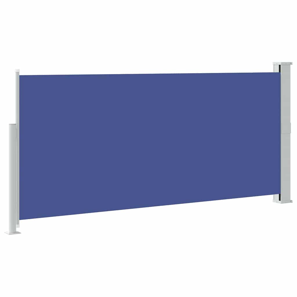 Uvlačiva bočna tenda 140 x 300 cm plava