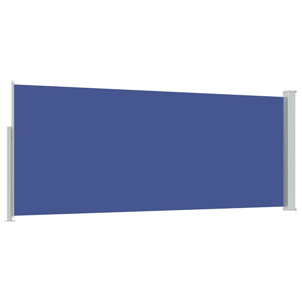 Uvlačiva bočna tenda 120 x 300 cm plava
