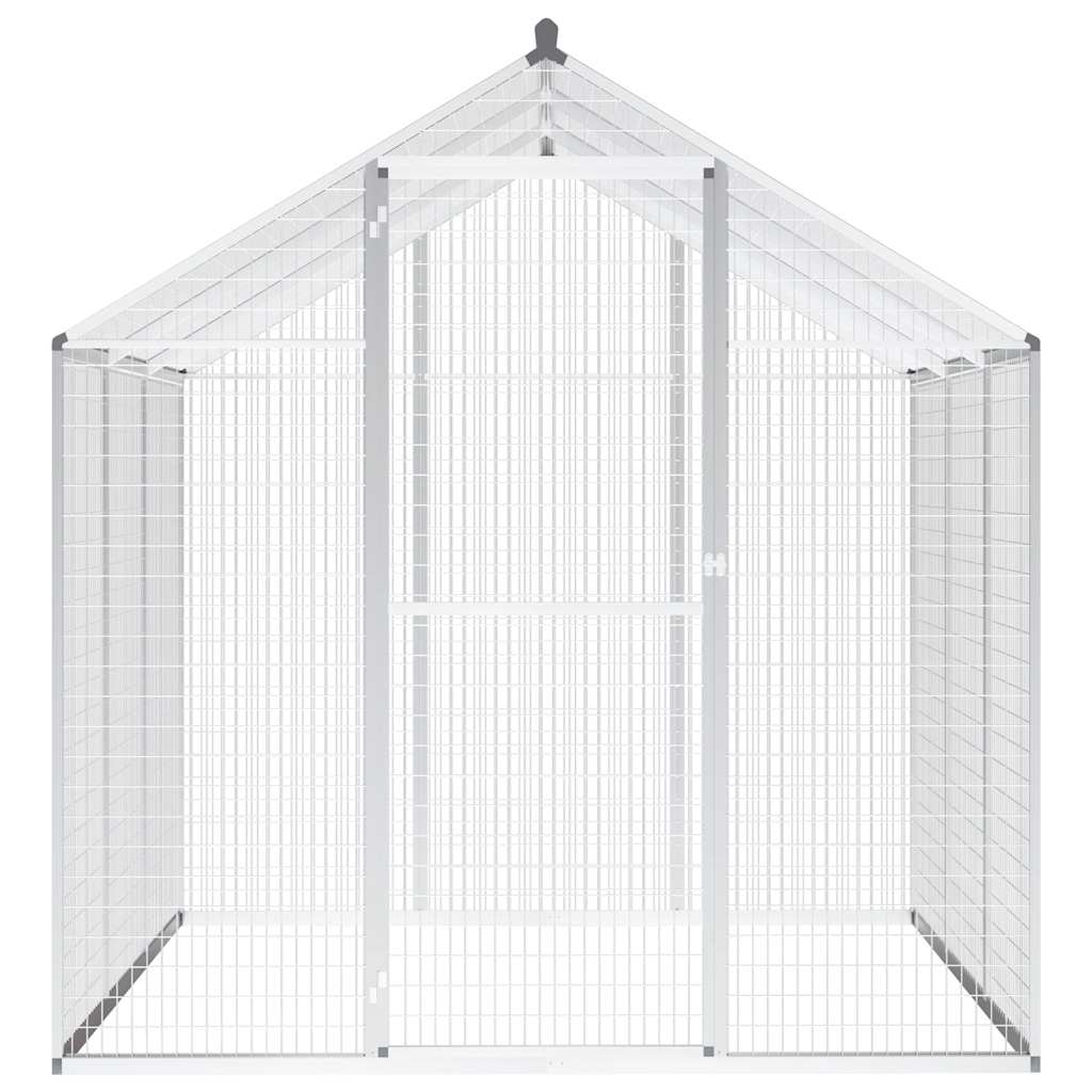 Vanjski kavez za ptice od aluminija 183 x 178 x 194 cm