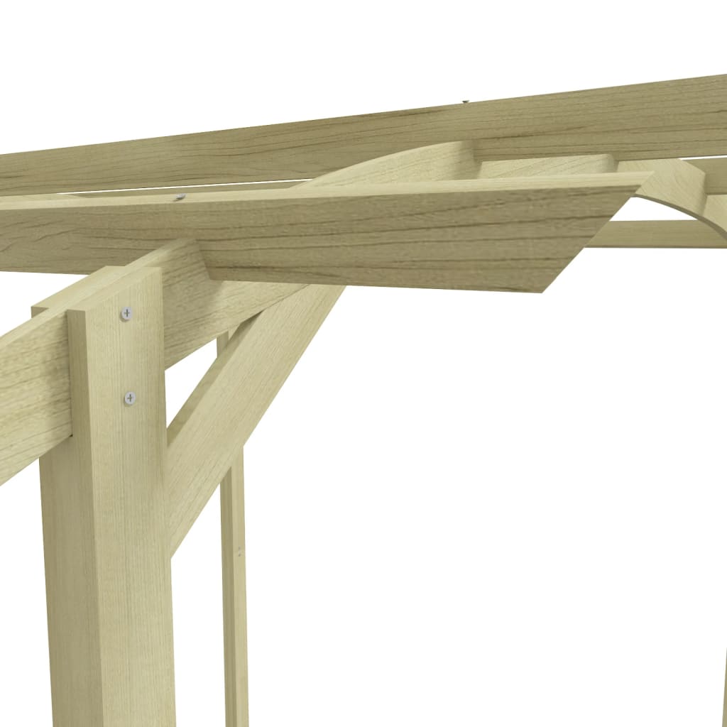 Vrtna pergola od impregnirane borovine 180 x 197 x 210 cm