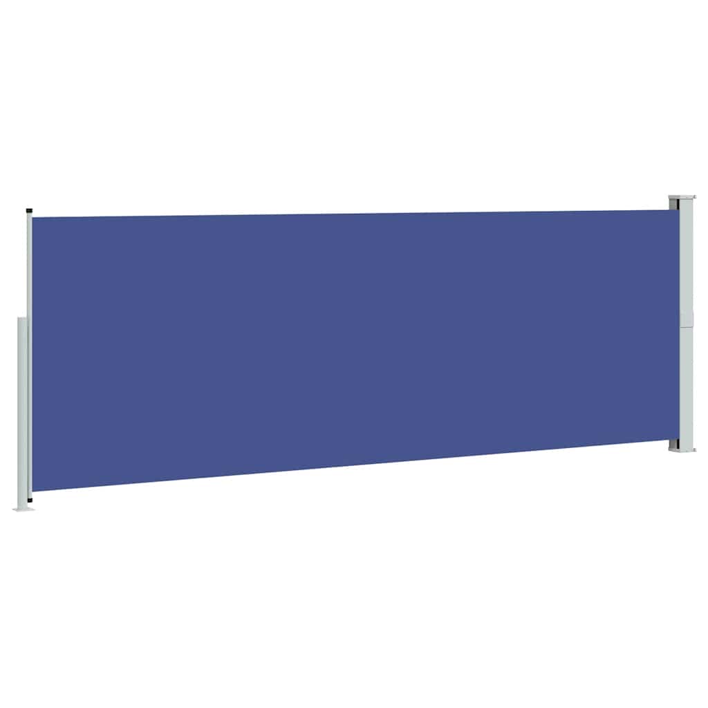 Uvlačiva bočna tenda 160 x 500 cm plava