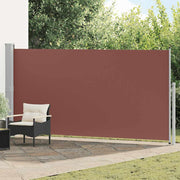 Uvlačiva bočna tenda 160 x 500 cm smeđa