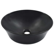 Umivaonik 41 x 12,5 cm keramički crni