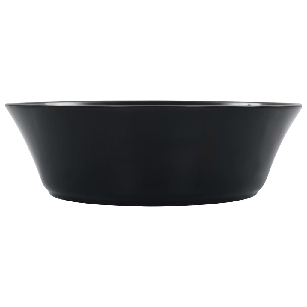Umivaonik 41 x 12,5 cm keramički crni